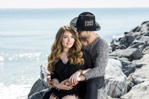 Sandra Itzel y Adrián Di Monte