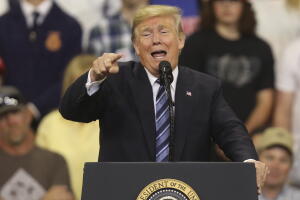 Trump, mitin en Montana