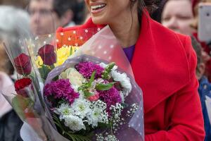 Meghan Markle y el príncipe Harry (enero 14, 2019)