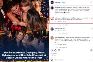 El Drama de Selena Gómez y Timothée Chalamet en los Golden Globes 2024