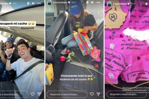 Tiktoker cuenta cómo le robaron su camioneta y esto fue lo que encontró