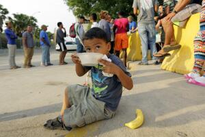 13,000 esperan asilo