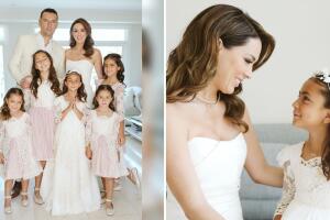 Jacky Bracamontes presume primera comunión de su hija