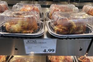 Pollos rostizados en EEUU