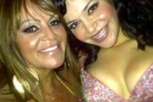 Jenni Rivera y Jacqueline Marín Rivera