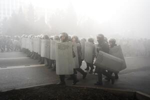 APTOPIX Kazakhstan Protests