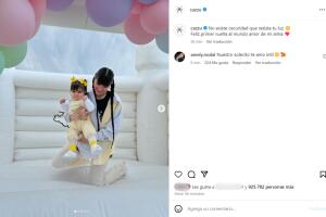 Cazzu e Inti lucieron outfits iguales.