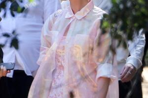 Katy Perry en el Servicio Dominical de Kanye West