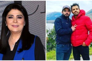 Victoria Ruffo habla de los supuestos problemas entre su hijo y Eugenio Derbez