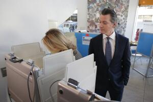 Jennifer Siebel Newsom, Gavin Newsom