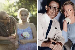 Blonde Arthur Miller y Marilyn Monroe.jpg