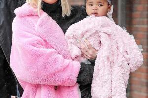 Khloé Kardashian celebra el primer año de su hija True