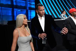 Alex Rodríguez y Kim Kardashian en 'Somos live'