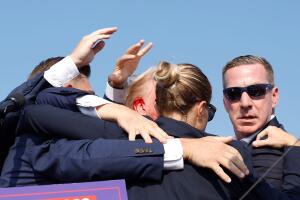 Donald Trump Injured During Shooting At Campaign Rally In Butler, PA