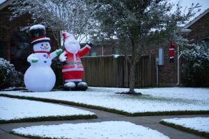 Nieve en Houston