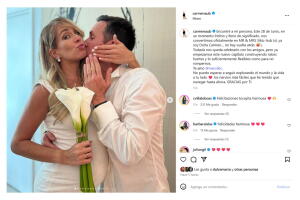 Carmen Aub se casó en Miami el 28 de junio de 2025.