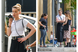 Amber Heard en España 