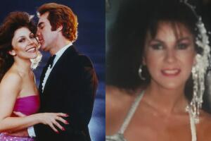 Flor Procuna (derecha) fue la villana en Los Ricos También Lloran, de 1979, interpretando a la madrastra del personaje que dio vida Verónica Castro.      