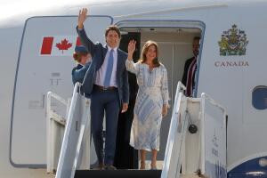 Justin Trudeau llega a México