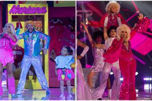 Mariana Echeverría y Arly - Laura León y Nohamy en Mi Famoso y Yo