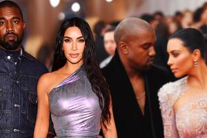 Kanye West y kim Kardashian