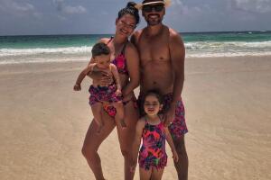 Ana Patricia se broncea en Tulum 