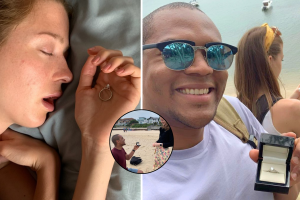 Hombre tomó fotos random de su novia con el anillo de compromiso, ¡sin que ella se diera cuenta!
