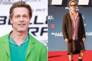 Brad Pitt abordó la controversia sobre haber usado falda en una alfombra roja