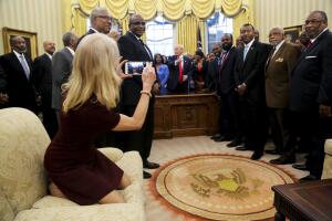US President Donald Trump Meets With The Historically Black Colleges and Universities