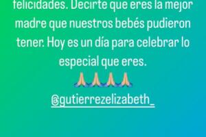 William Levy felicita a Elizabeth Gutiérrez