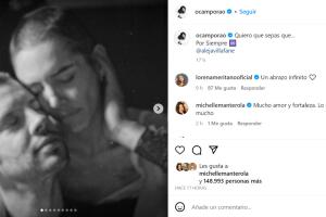 Esta es la primera publicación que Raúl Ocampo, pareja de Alejandra Villafañe, realiza en Instagram tras la muerte de la actriz.   