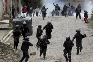 APTOPIX Bolivia Protests