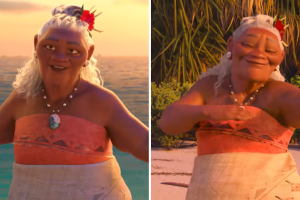 Abuela Talla de 'Moana'