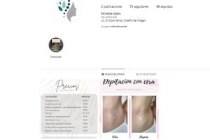 Esta era la cuenta de Instagram de la clínica que María Fernanda, la hija de Luis Ángel 'El Flaco', había inaugurado en abril pasado.  