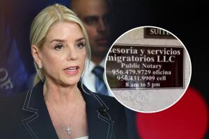 La fiscal general Pat Bondi advierte que notarios sin licencia engañan a migrantes con asesoría ilegal.

