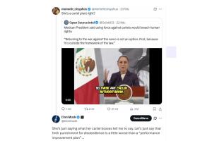 Mensaje de Elon Musk contra Claudia Sheinbaum presidenta de Mexico.jpg
