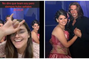 Quinceañera presume que siempre ha sido Team Infierno.