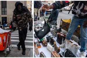 Venta de réplicas de artículos de marcas de lujo en Canal Street, ¿tiene sus días contados?