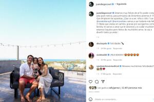 Juan Diego Covarrubias se convertirá en papá por segunda ocasión