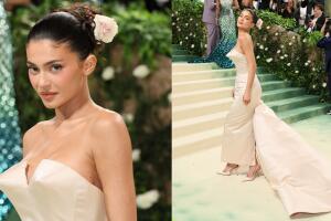 Kylie Jenner en la Met Gala 2024.