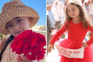 Francesca Rausi, la modelo infantil con Síndrome de Down