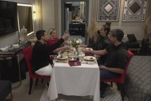 Franco y Breh aconsejan a Lorenzo y Claudia para no quedar en los últimos lugares del ranking semanal en ¿Apostarías por mí?