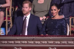 The Duke And Duchess Of Sussex Attend The Cirque du Soleil Premiere Of "TOTEM" In Support Of Sentebale