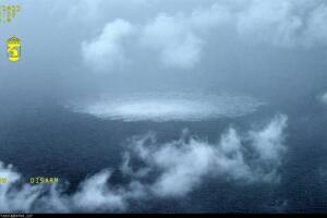 Nord Stream II Baltic Pipeline Leaks Gas Into Sea