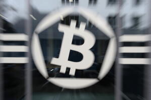 El logo de Bitcoin