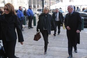 Martha Stewart Arrives At Federal Court In New York City