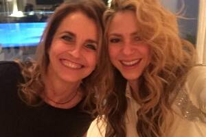 Shakira y Montserrat Benabeu