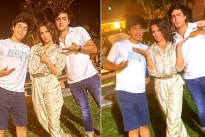 Silvia Navarro se reencuentra con los gemelos Alex y Guille de Mi Corazón Es Tuyo. 