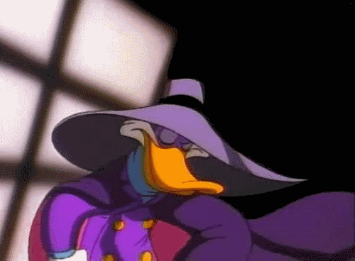 Es hora de entrar en acción, Pato Darkwing.