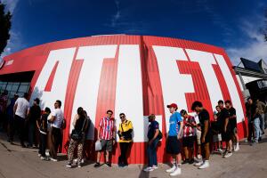 Entre fútbol y arte urbano, Casa Atleti convierte Wynwood en el lugar favorito de los fans del Atlético de Madrid.